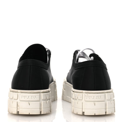 Prada Re-Nylon Gabardine Triangle Logo Double Wheel 50mm Sneakers 41.5 Black 6 of 12