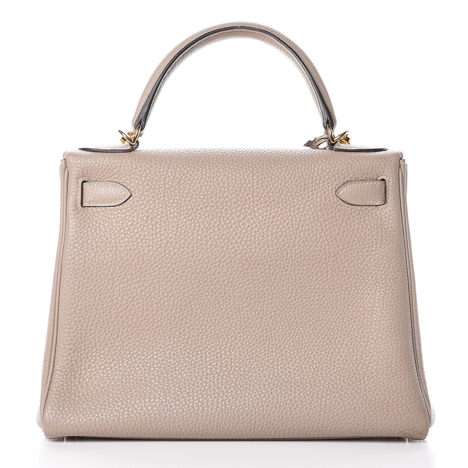 Hermes Taurillon Clemence Kelly Retourne 28 Gris Touterelle 6 of 31