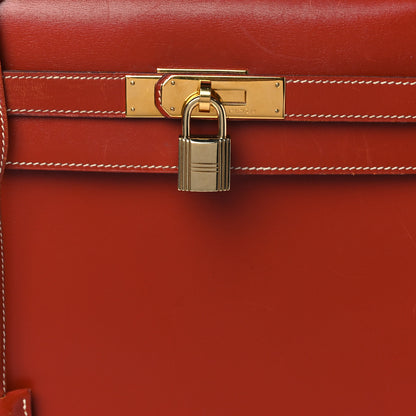 Hermes Box Kelly Sellier 32 Brique 8 of 18