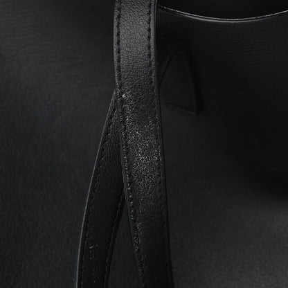Saint Laurent Calfskin Large Shopping Tote Black 13 of 13