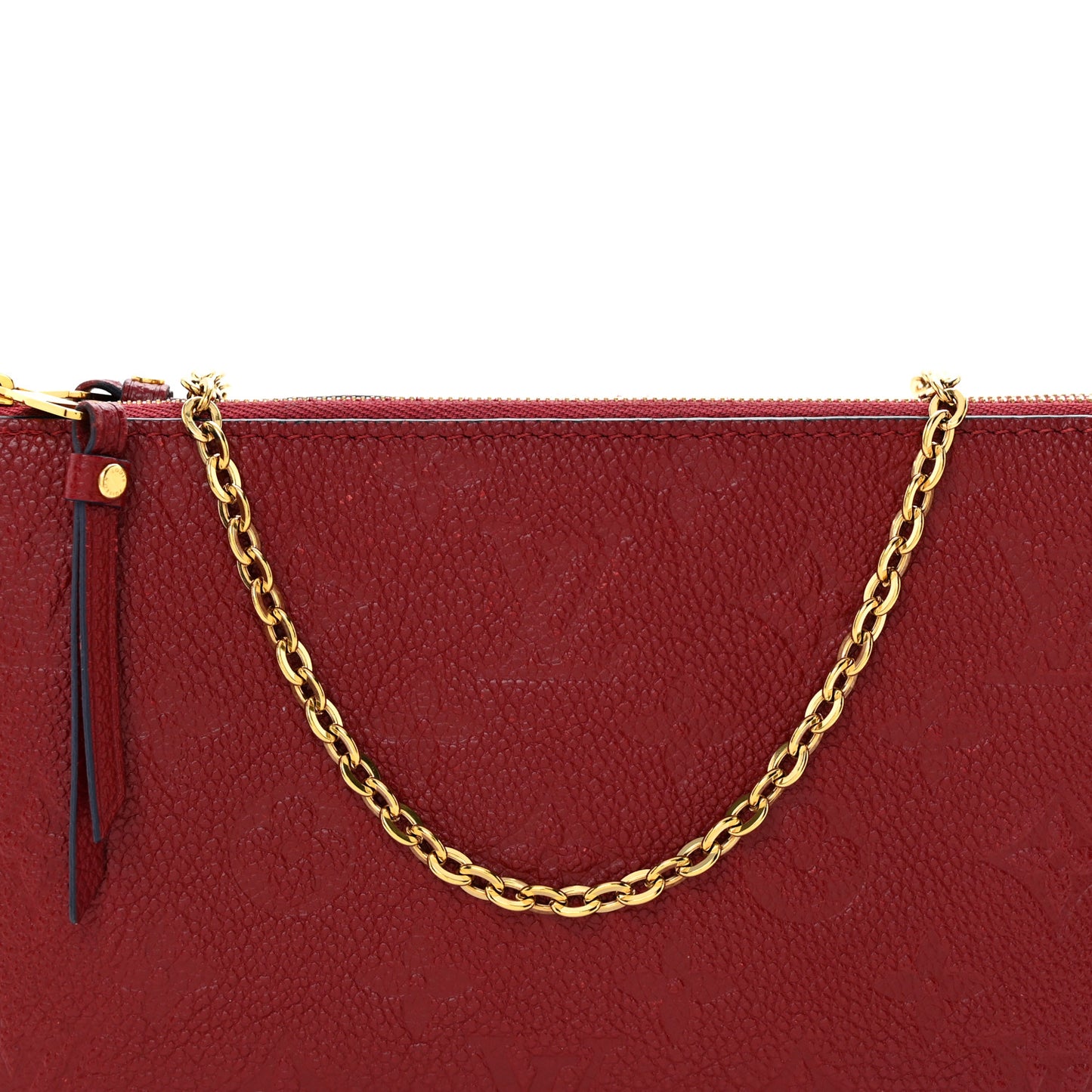 Empreinte Double Zip Pochette Cherry Berry