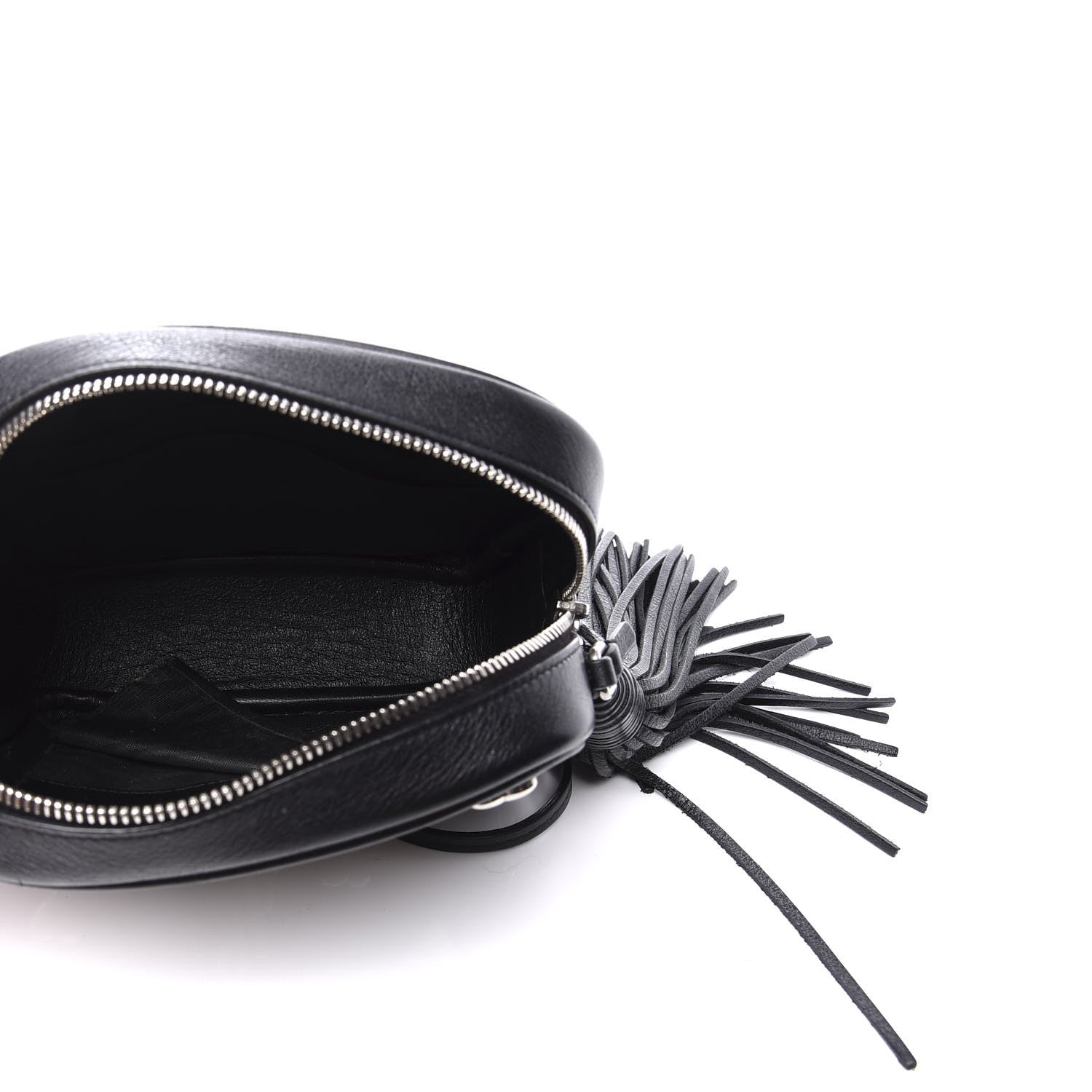 Saint Laurent Nappa Studded Monogram Heart Blogger Bag Black 4 of 10