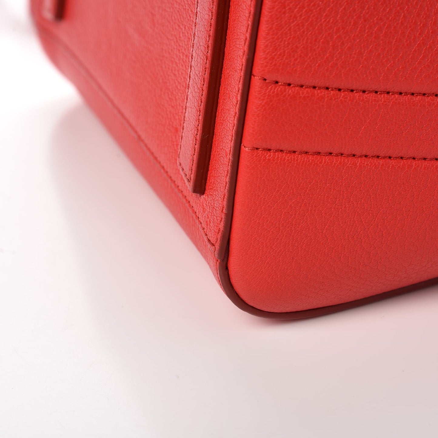 Sugar Goatskin Mini Antigona Red