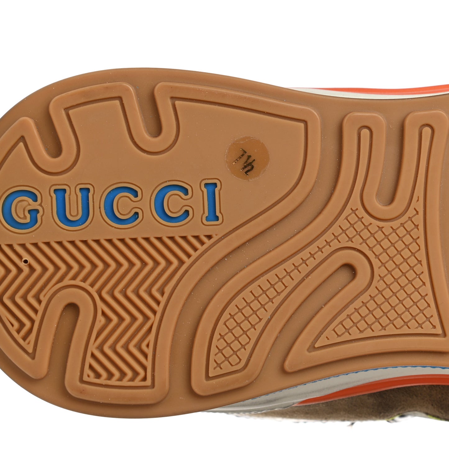 Suede Calfskin Tejus Printed Womens Ultrapace Sneakers 37.5 Natural Ardesia Neon Yellow