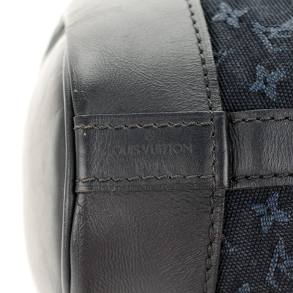 Louis Vuitton Mini Monogram Noelie Blue 7 of 8