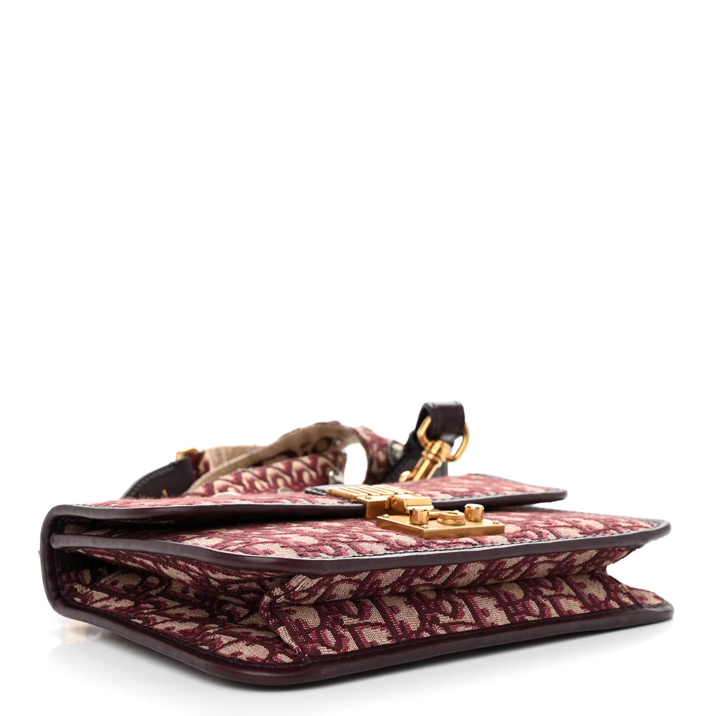 Oblique Dioraddict Flap Bag Burgundy