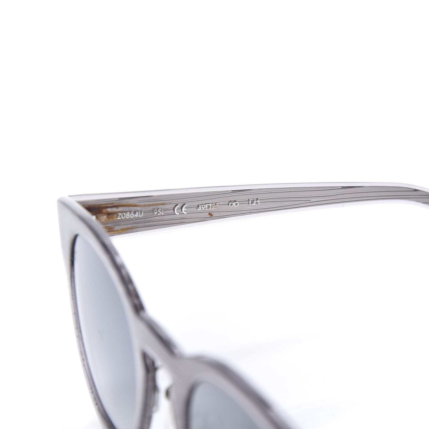 Louis Vuitton Epi Rosalie Sunglasses Z0864U Silver 5 of 8