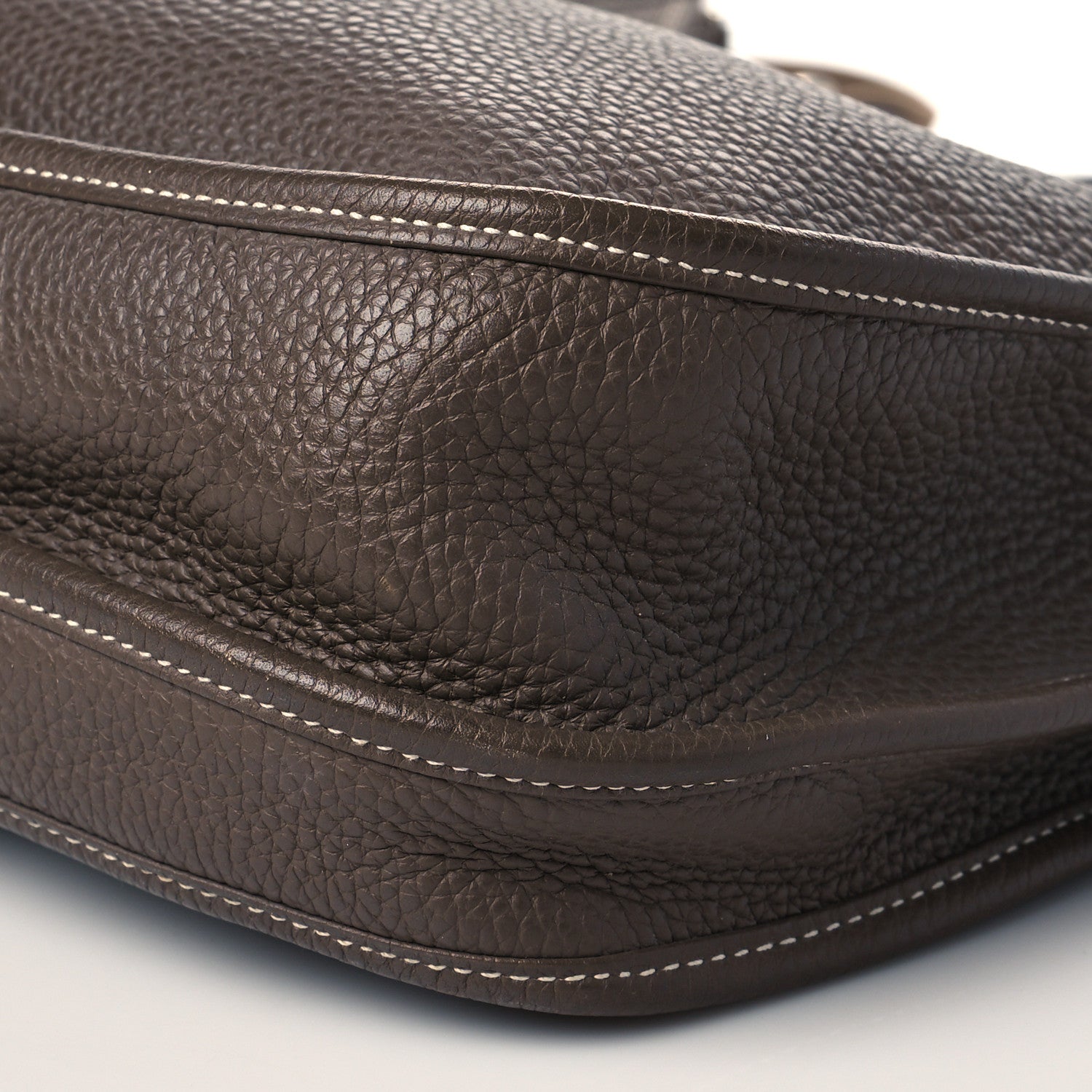 Hermes Taurillon Clemence Evelyne III TGM Etoupe 10 of 12