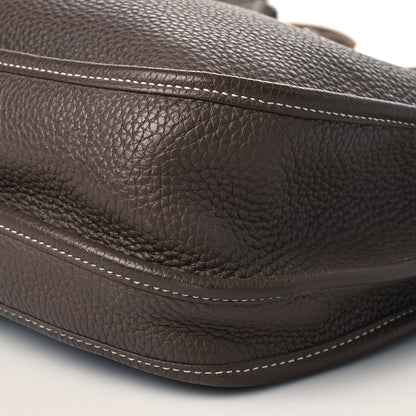 Hermes Taurillon Clemence Evelyne III TGM Etoupe 10 of 12