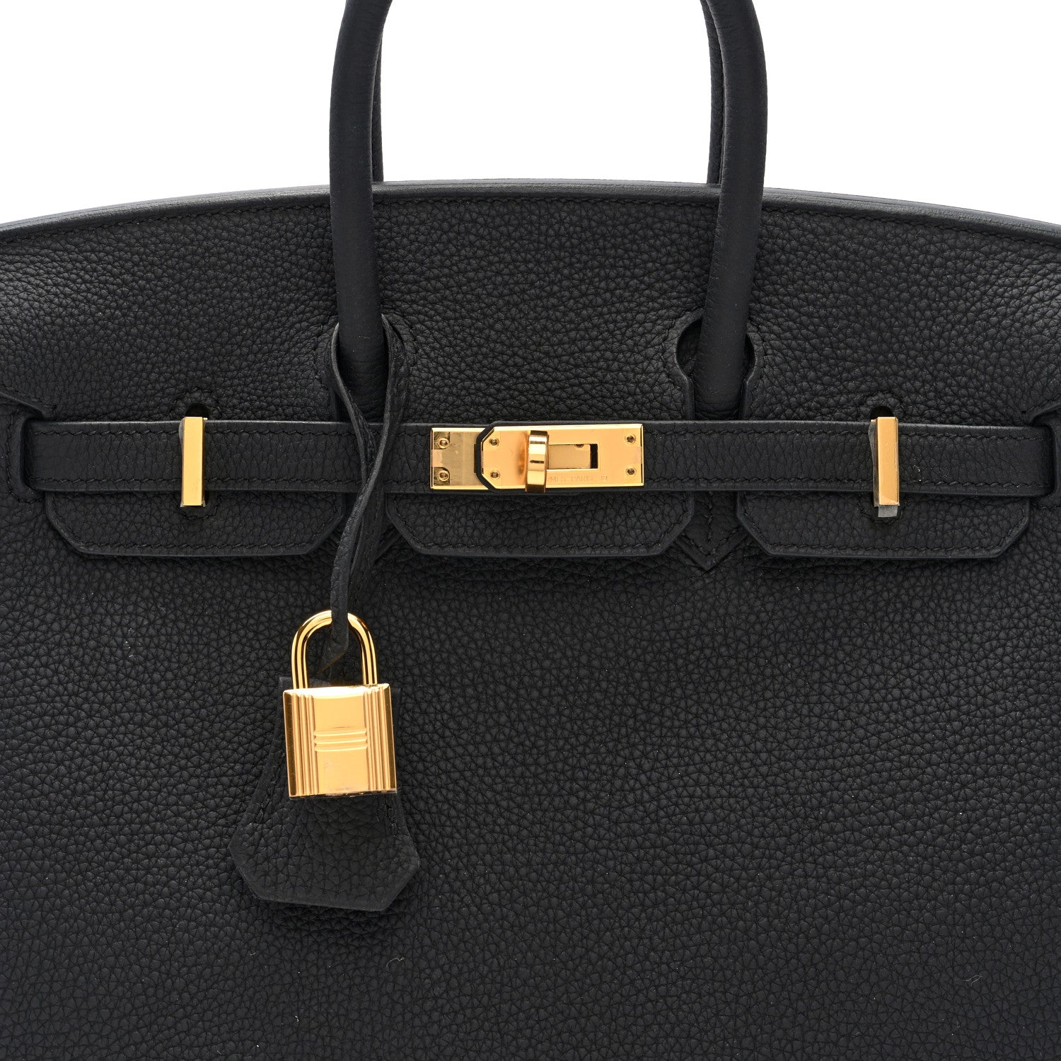 Hermes Togo Birkin 25 Black 8 of 11