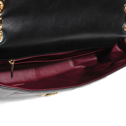 Chanel Lambskin Quilted Large Chic With Me Flap Black 6 of 9