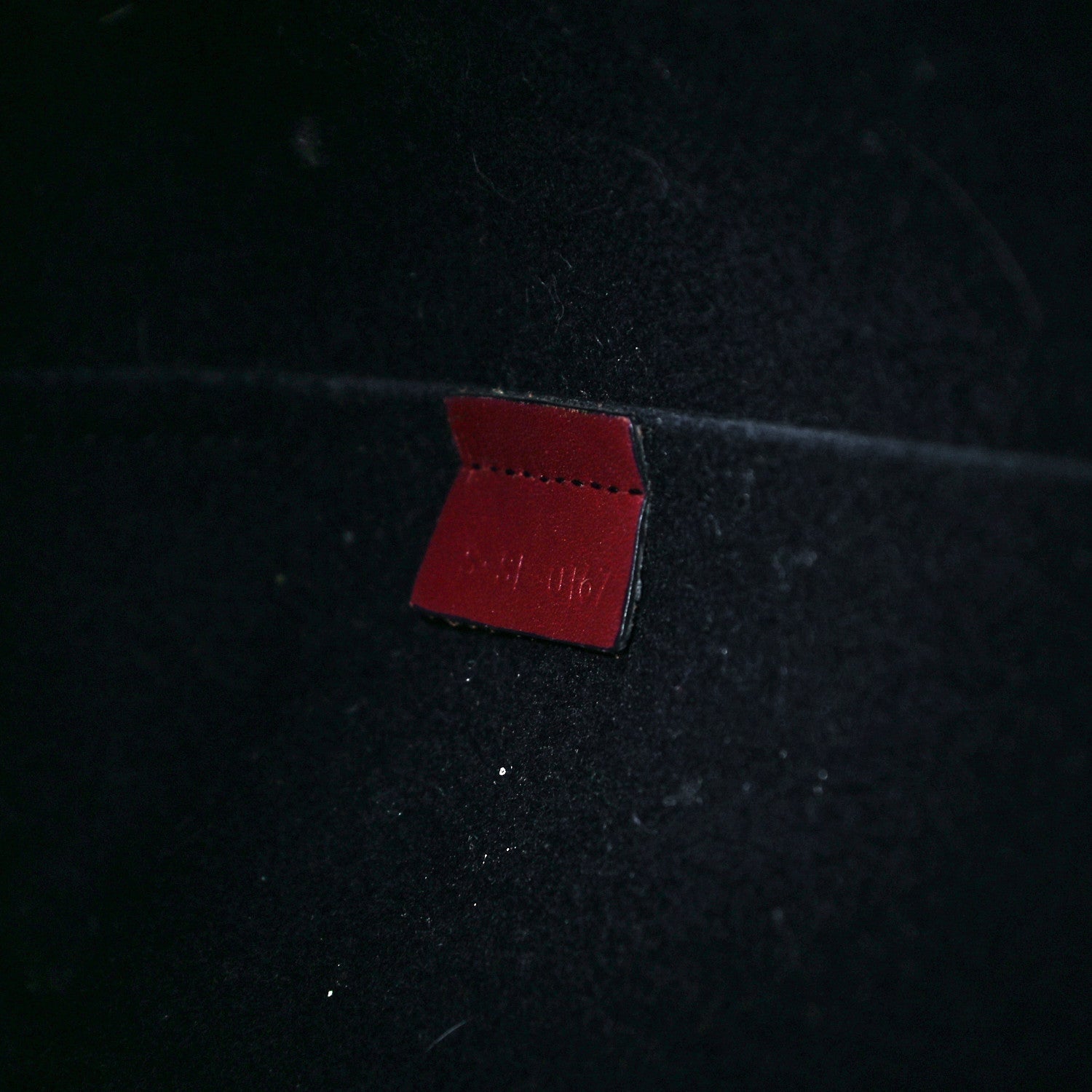 Celine Shiny Smooth Calfskin Small Twisted Cabas Dark Ruby Navy 6 of 23