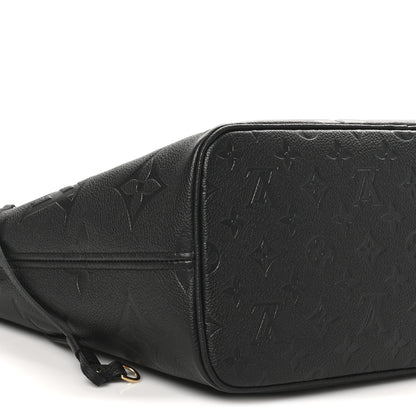 Louis Vuitton Empreinte Monogram Giant Neverfull MM Black 8 of 9