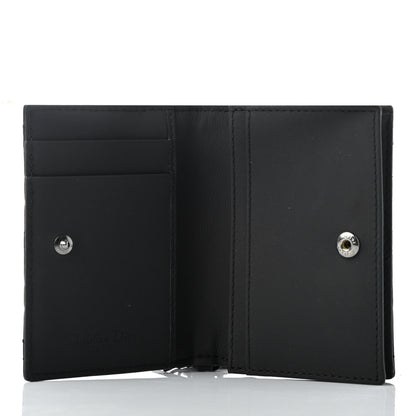 Christian Dior Ultra Matte Calfskin Small Lady Dior Flap Card Holder Black 4 of 4