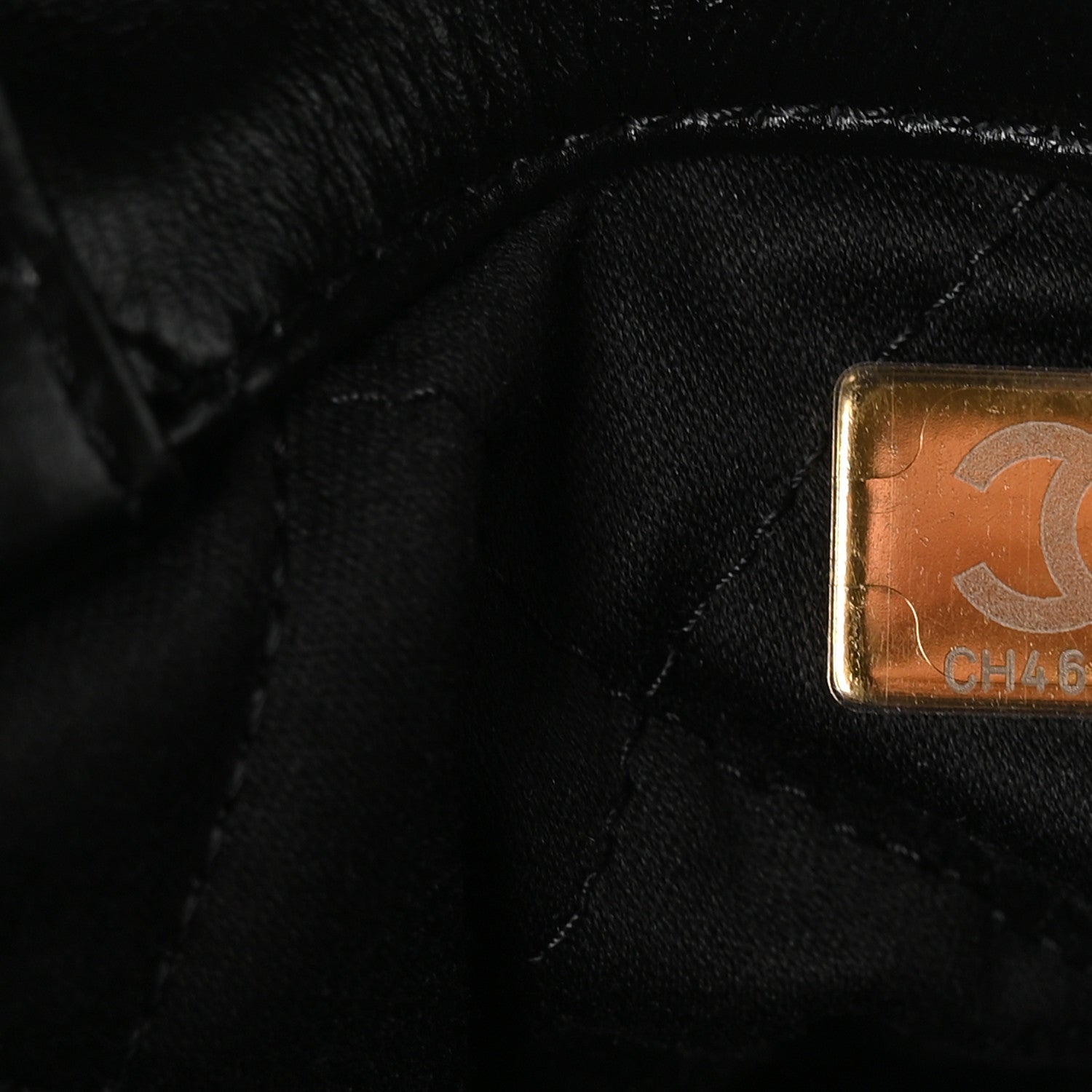 Chanel Shiny Calfskin Quilted Chanel 22 Backpack Black 7 of 10