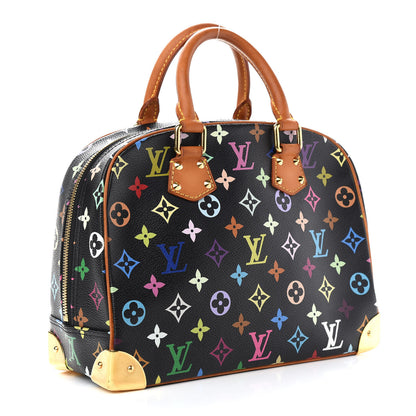 Louis Vuitton Monogram Multicolor Trouville Black 2 of 9