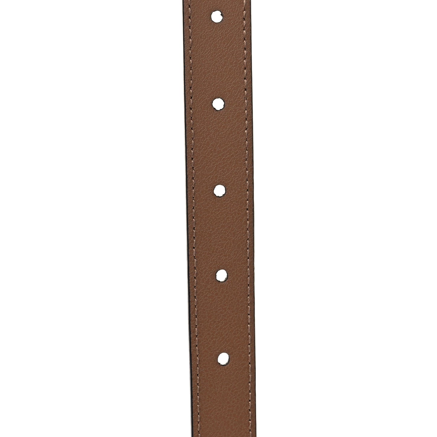 Moon Calfskin Double G 20mm Belt 110 44 Natural Tan