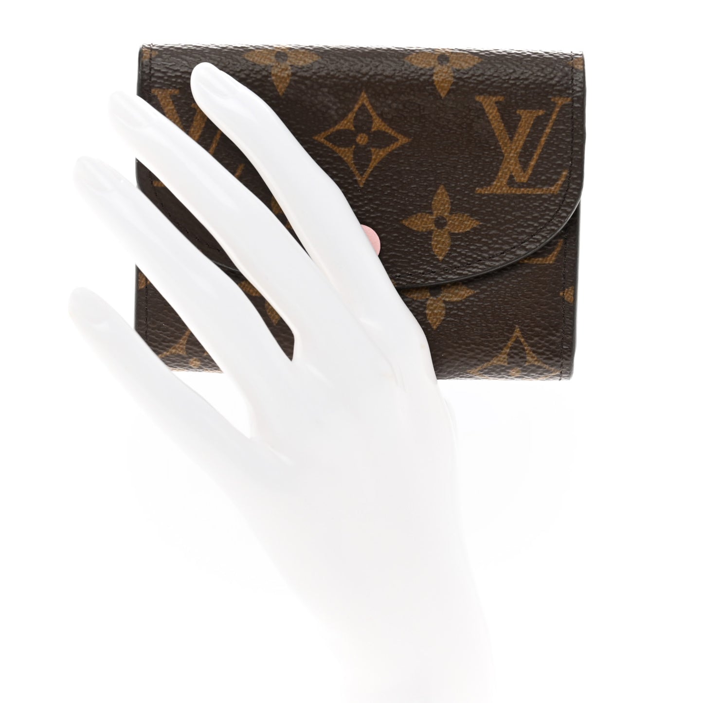 Monogram Rosalie Coin Purse Rose Ballerine
