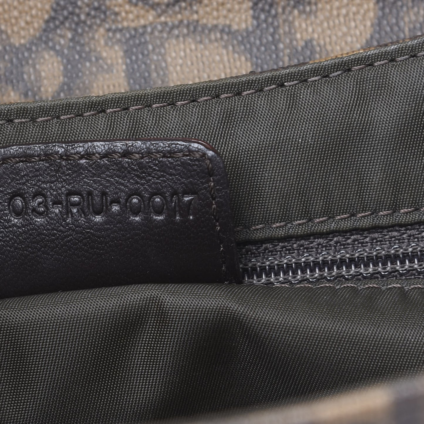 Monogram Romantique Trotter Bag Brown