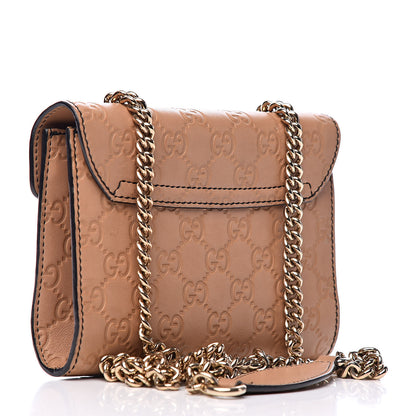 Gucci Guccissima Mini Emily Chain Shoulder Bag Camelia 3 of 13