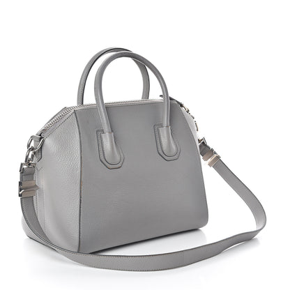Givenchy Sugar Goatskin Small Antigona Pearl Grey 2 of 9