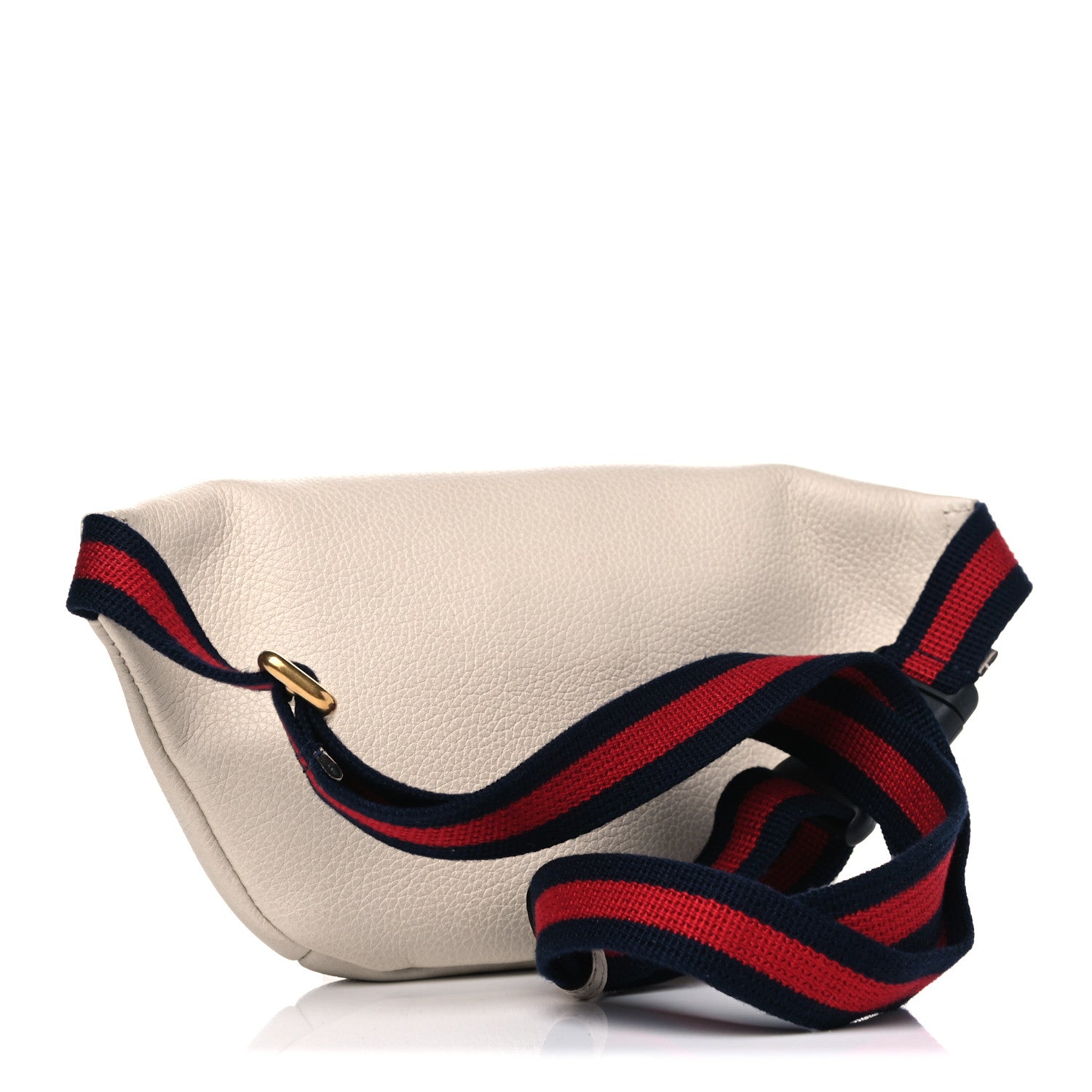 Gucci Grained Calfskin Small Logo Belt Bag White 4 of 11