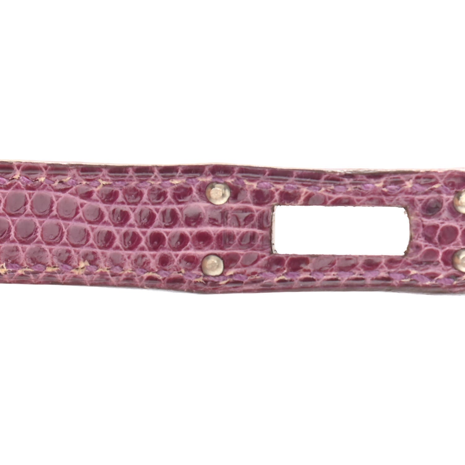 Hermes Lizard Kelly Sellier 25 Violet 7 of 13