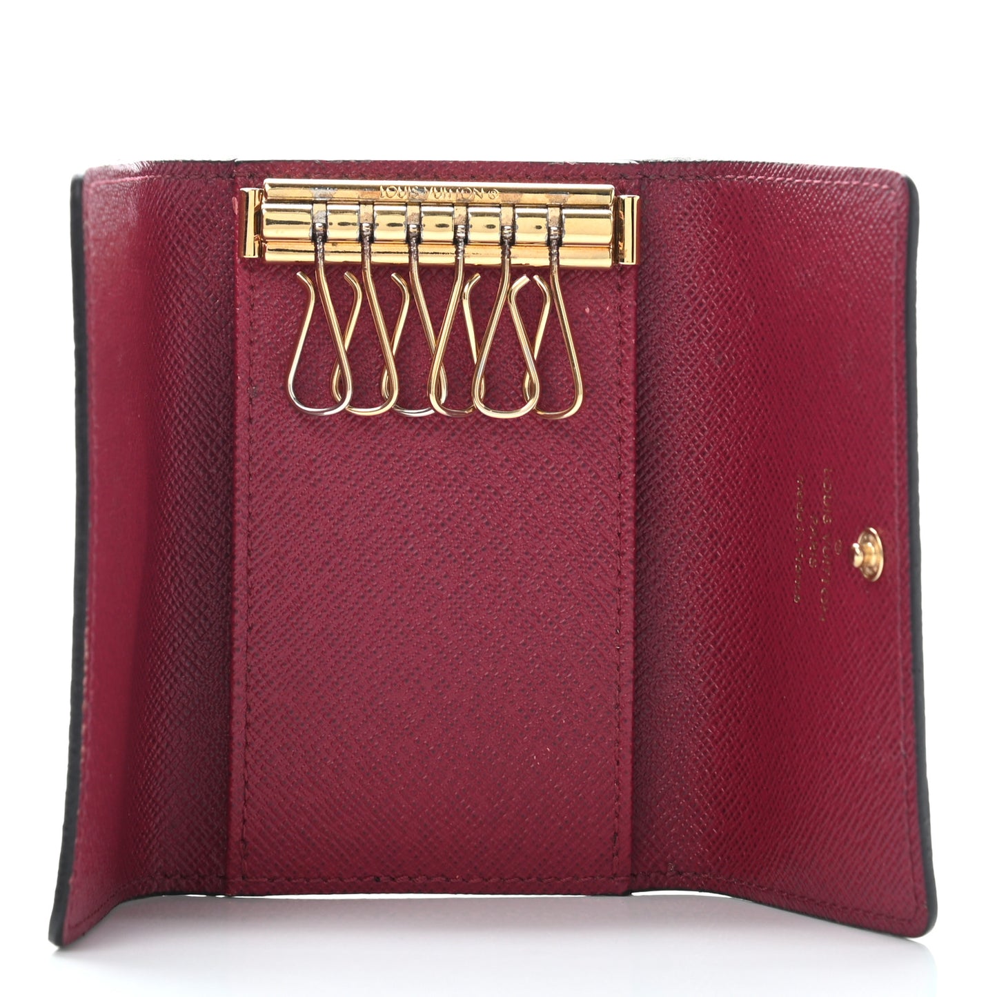 Monogram 6 Key Multicles Holder Fuchsia
