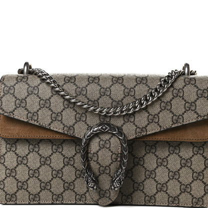 Gucci GG Supreme Monogram Small Dionysus Shoulder Bag Taupe 9 of 12