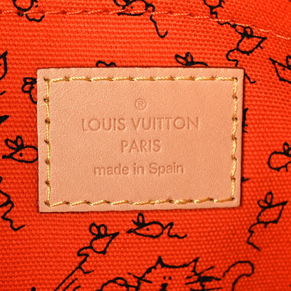 Louis Vuitton Catogram Neverfull MM Marron 7 of 10