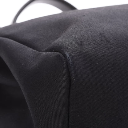 Hermes Toile Vache Calfskin Herbag 40 GM Black 10 of 15