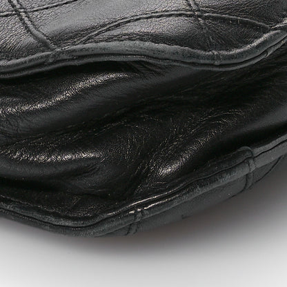 Chanel Lambskin Stitched Briefcase Bag Black 10 of 14