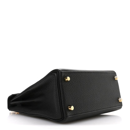 Hermes Togo Kelly Retourne 25 Black 4 of 11