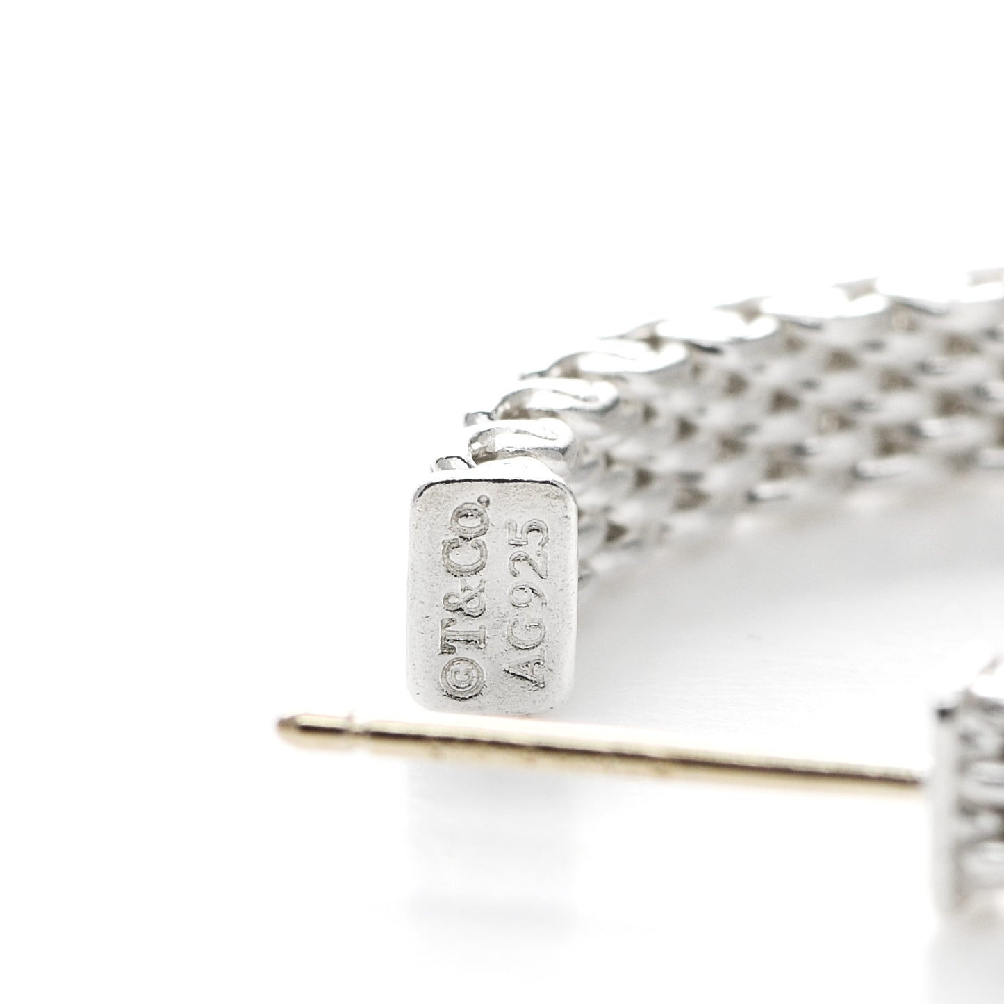 Sterling Silver Narrow Somerset Hoop Earrings