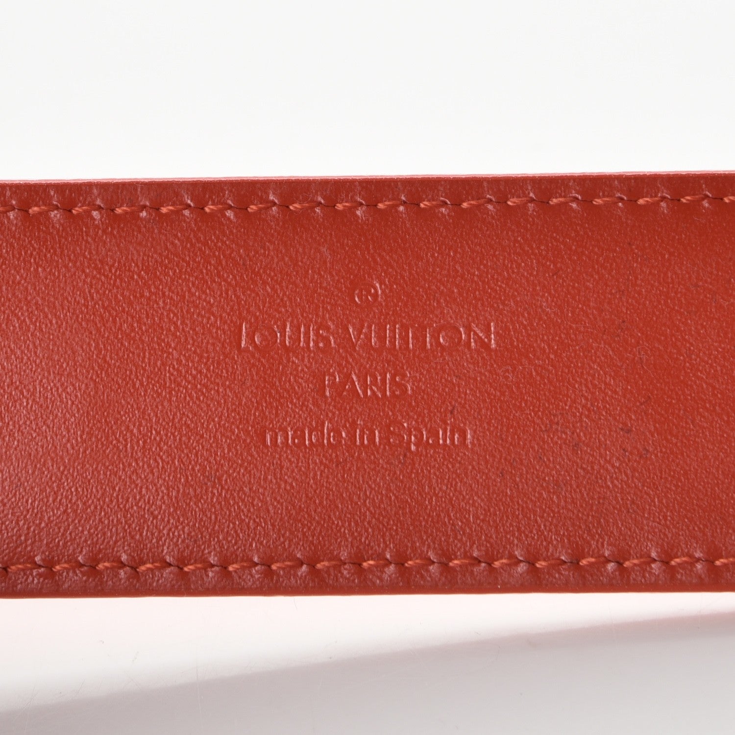 Louis Vuitton Damier Infini Calfskin 35mm Belt 90 36 Magma 7 of 9