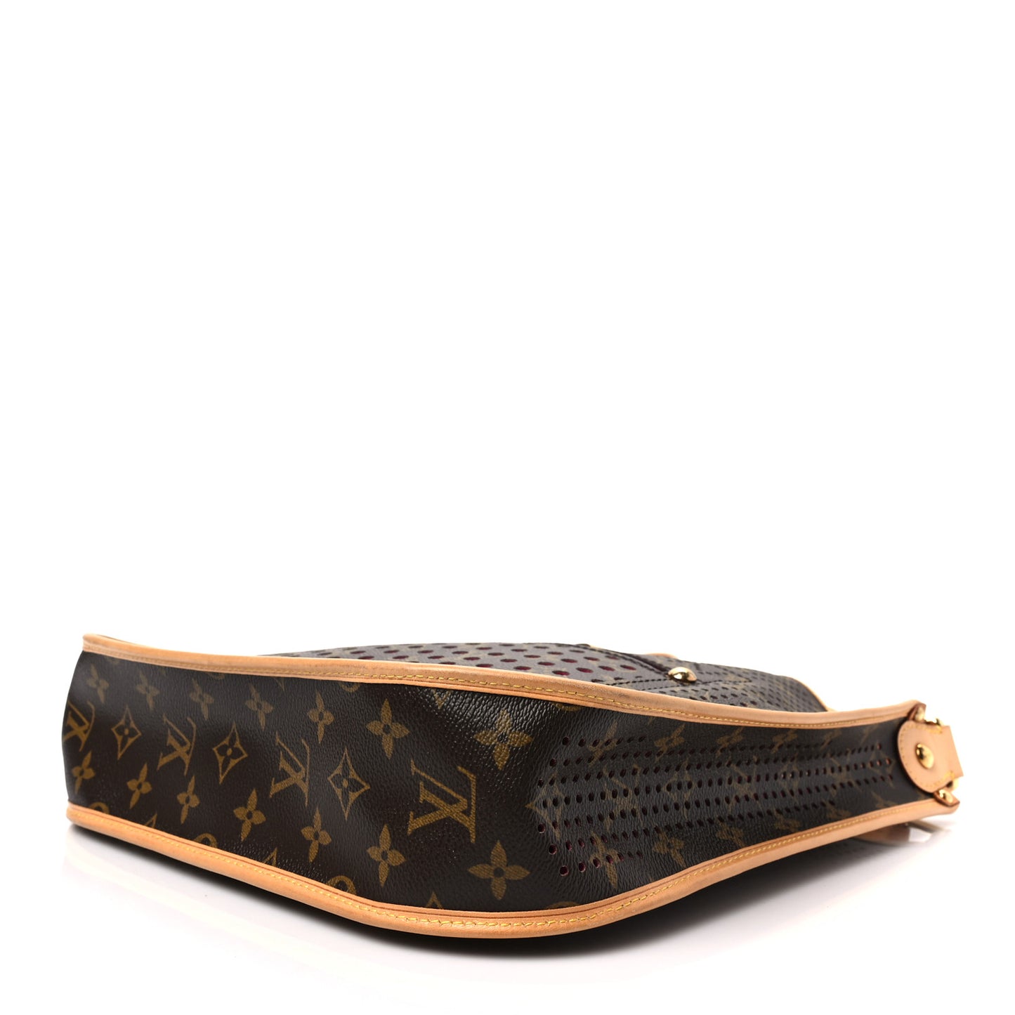 Monogram Perforated Musette Fuchsia