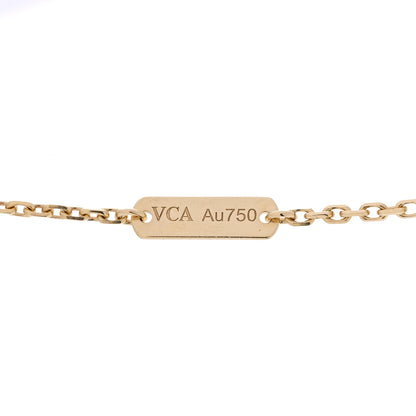 Van Cleef & Arpels 18K Yellow Gold Vintage Alhambra Pendant Necklace 6 of 6