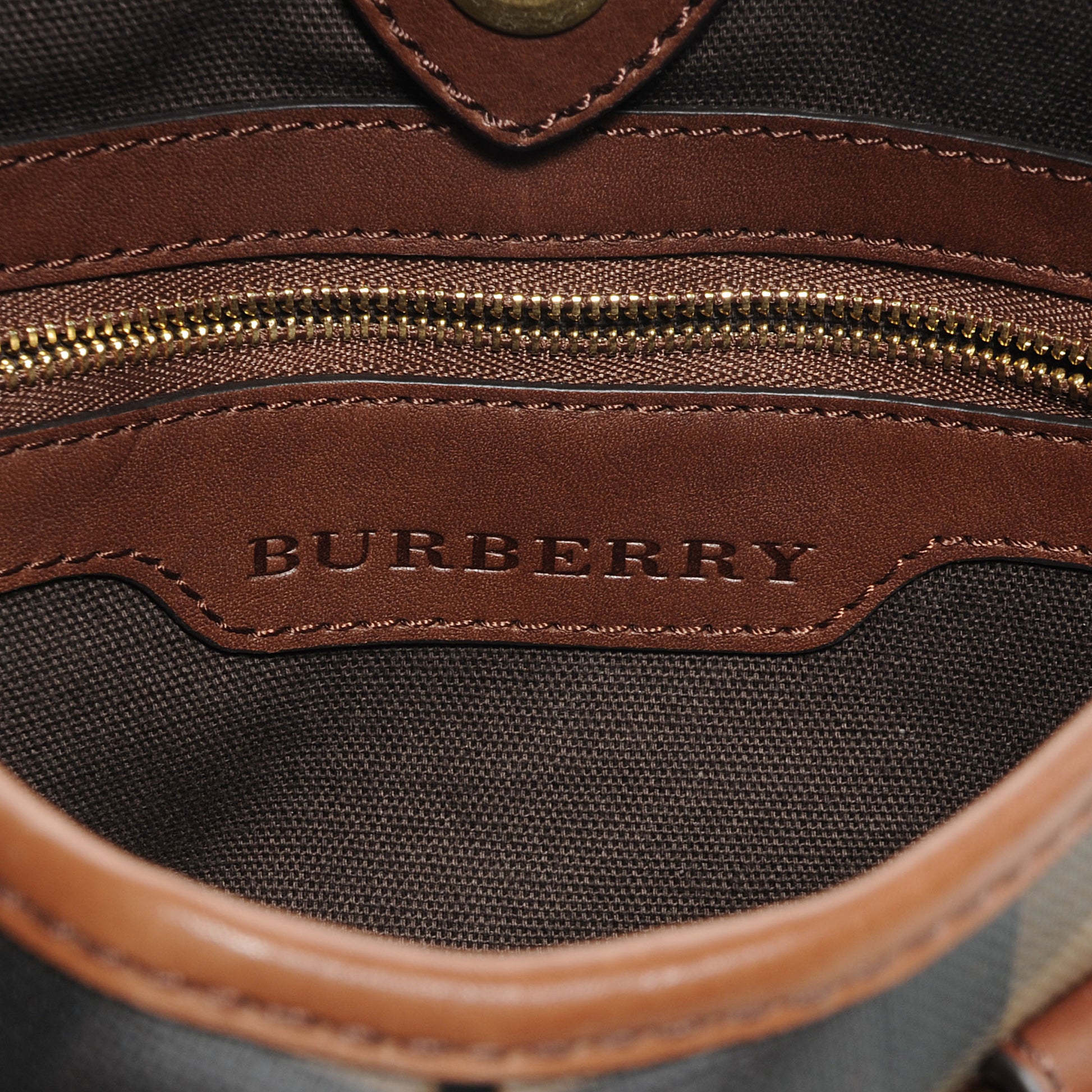 Burberry Smoked Check Northfield Tote 6 of 8