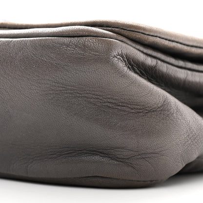 Chanel Lambskin Studded CC East West Flap Grey 10 of 11