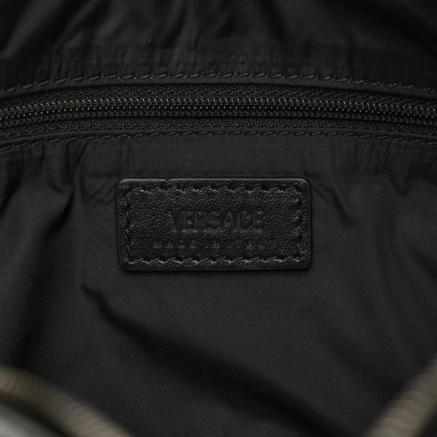 Calfskin Messenger Bag Black
