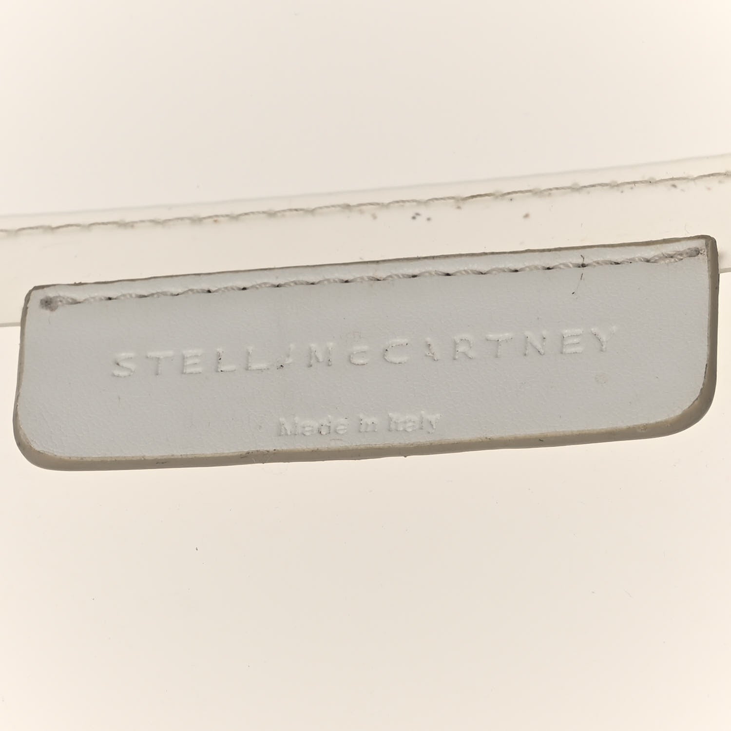Stella McCartney PVC Logo Tote White 6 of 17