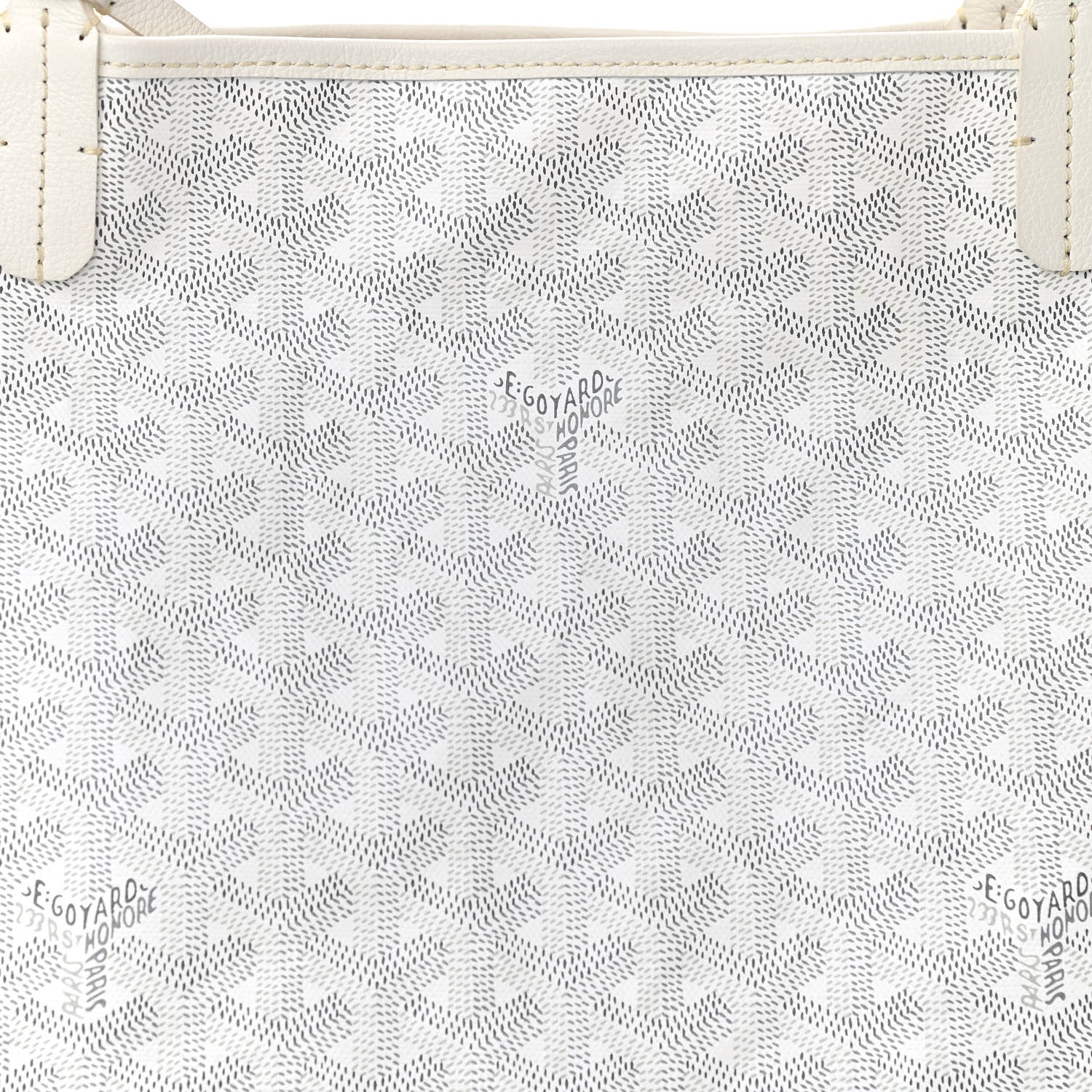 Goyard Goyardine Saint Louis GM White 8 of 10