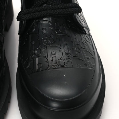 Christian Dior Oblique Rubber Diorcamp Boots 38 Black 8 of 8