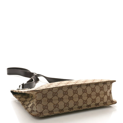 Gucci Monogram Eclipse Messenger Bag Dark Brown 4 of 10