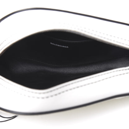 Balenciaga Calfskin Quilted Car Clutch S White 5 of 10