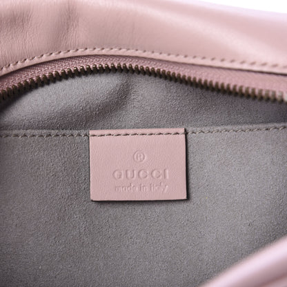 Gucci Calfskin Matelasse Small GG Marmont Chain Shoulder Bag Perfect Pink 8 of 9