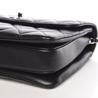 Chanel Lambskin Quilted Small Trendy CC Dual Handle Flap Bag Black 9 of 12