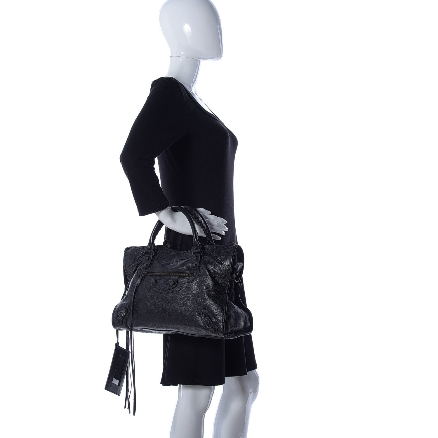 Balenciaga Agneau Classic Hardware City Black 3 of 10