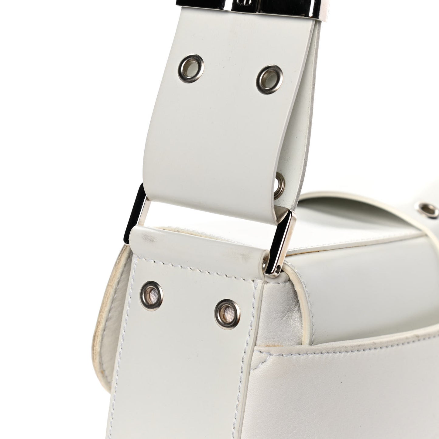 Calfskin Street Chic Bag White