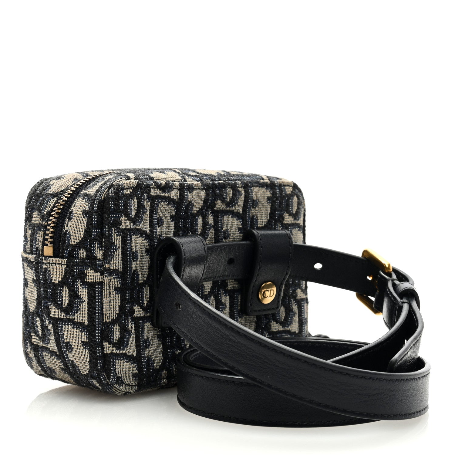 Christian Dior Oblique Belt Pouch Blue 2 of 9